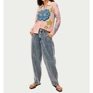 NEW ME369 serenity knitted shirt in runic whisper